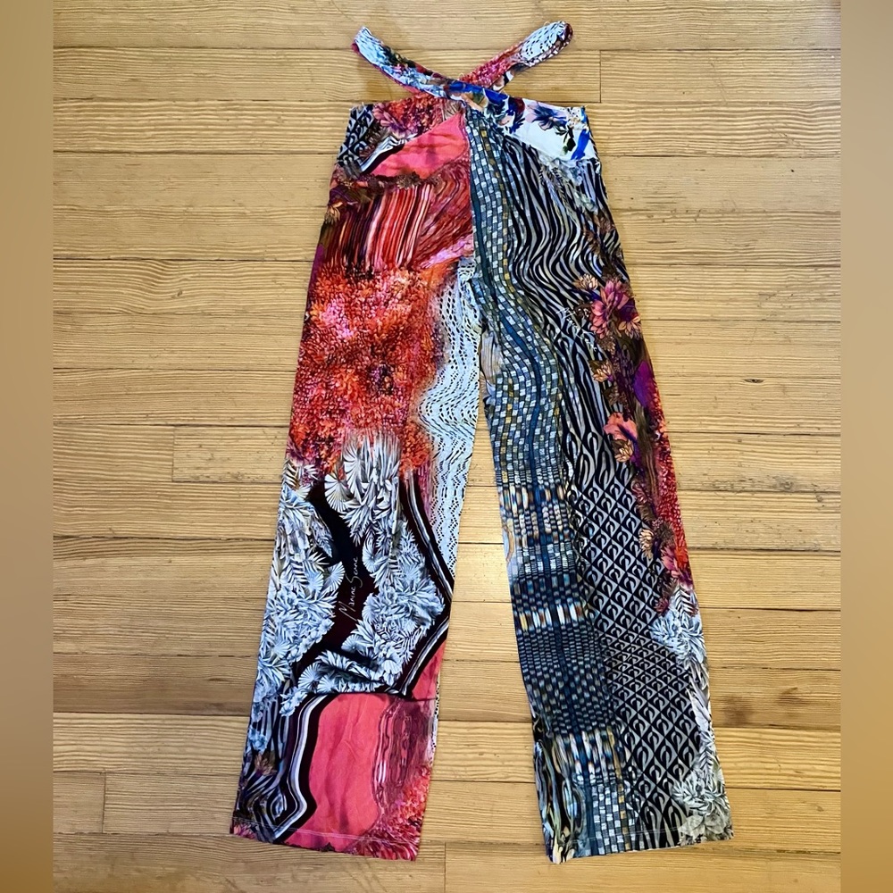 Marine Serre Multicolor Patterned Pants - image 7